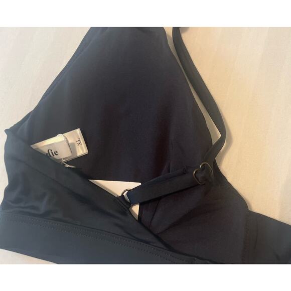 ANDIE Swim - The Tahiti Top - Black - Size XL - NWT - Picture 4 of 6